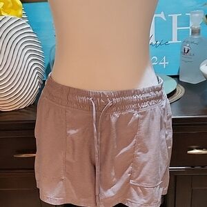 Reebok Women's Athletic Shorts in Tan